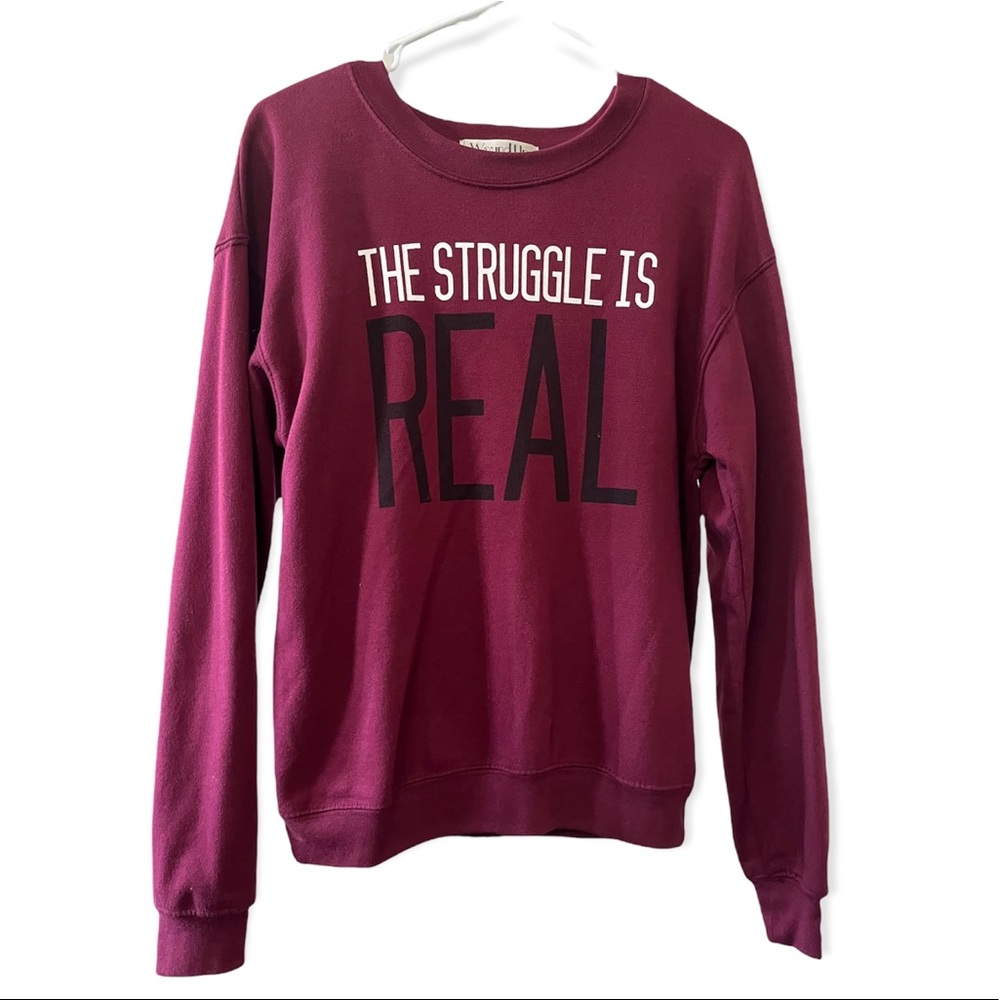 Wine Sweater